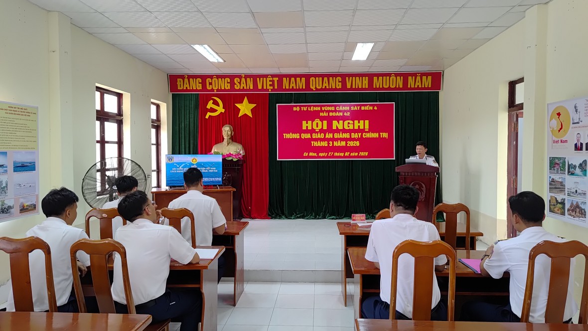 Hải đoàn 42: Tích cực, chủ động chuẩn bị cho công tác huấn luyện năm 2026