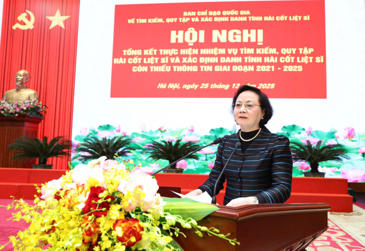 Bằng mọi nỗ lực đẩy nhanh tìm kiếm, quy tập, xác định danh tính hài cốt liệt sĩ Bằng mọi nỗ lực đẩy nhanh tìm kiếm, quy tập, xác định danh tính hài cốt liệt sĩ