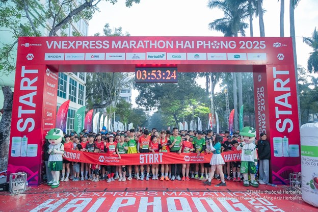 Herbalife Việt Nam tiếp tục tài trợ giải Marathon VnExpress Hải Phòng nhằm khuyến khích lối sống năng động lành mạnh   - Ảnh 1
