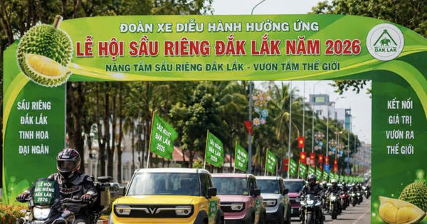 Đắk Lắk: Huy động gần 200 phương tiện diễu hành hưởng ứng Lễ hội Sầu riêng 2026