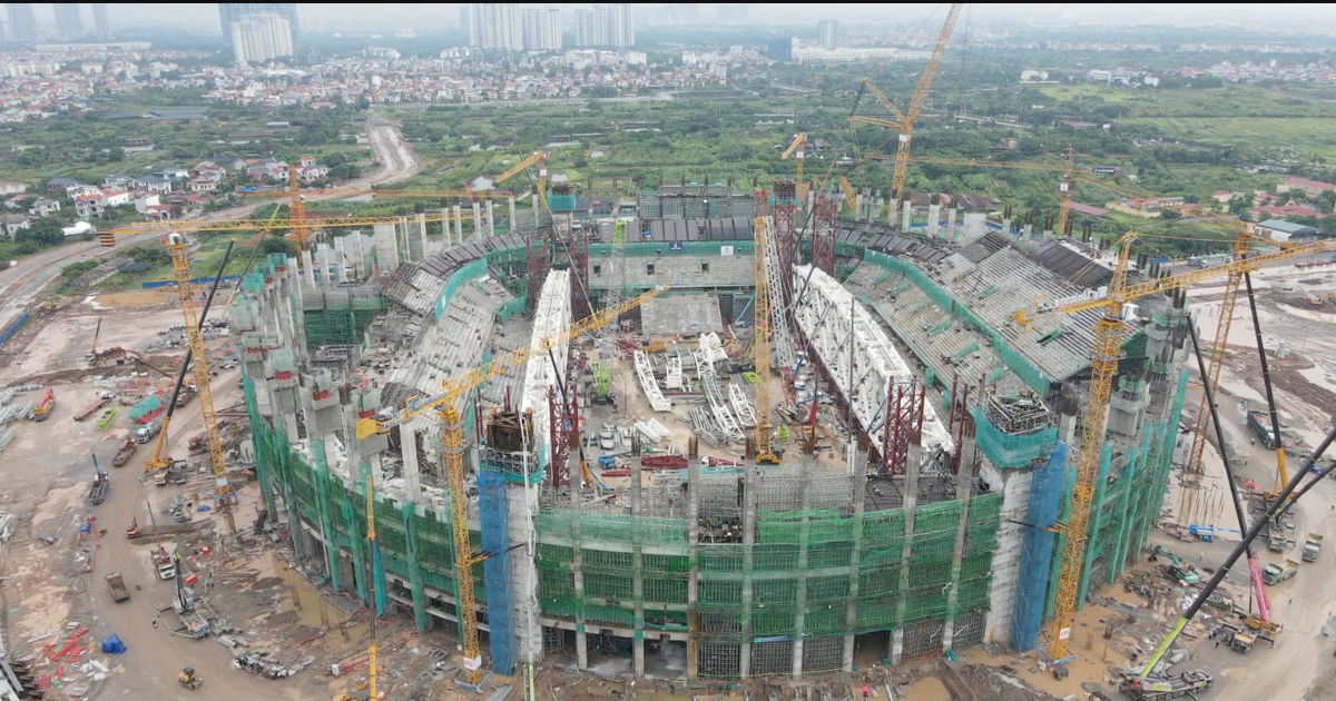 Cận cảnh sân vận động PVF