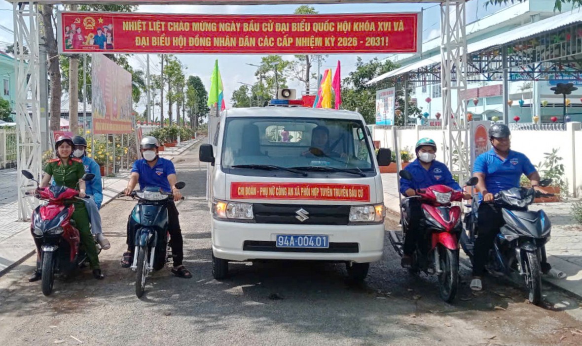 Công an Cà Mau bảo đảm ổn định tư tưởng, hướng tới kỳ bầu cử thành công