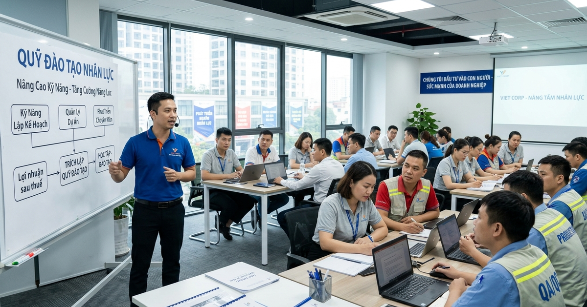 Đề xuất lập Quỹ đào tạo nhân lực từ lợi nhuận sau thuế của doanh nghiệp