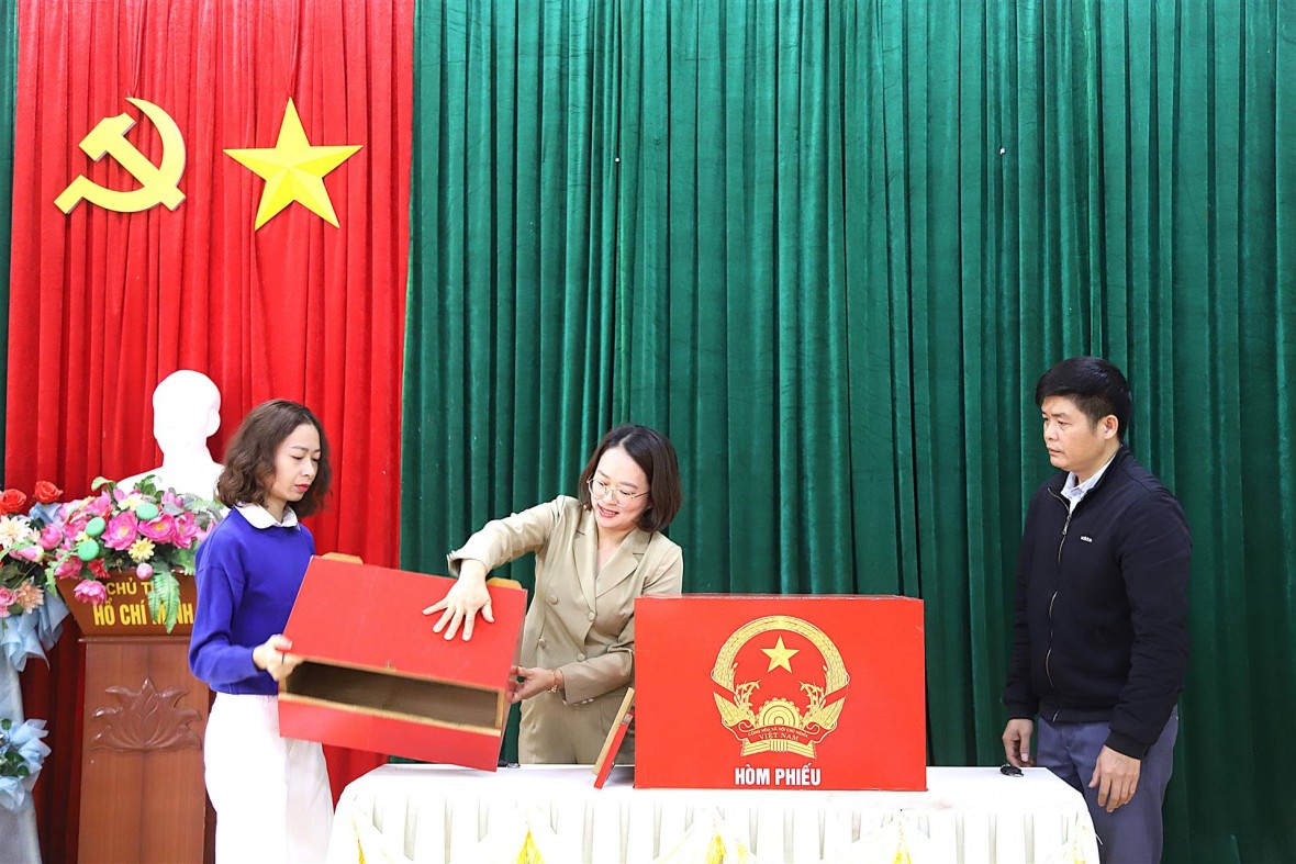 Xã vùng cao ở Thái Nguyên sẵn sàng cho “Ngày hội non sông” Xã vùng cao ở Thái Nguyên sẵn sàng cho “Ngày hội non sông”