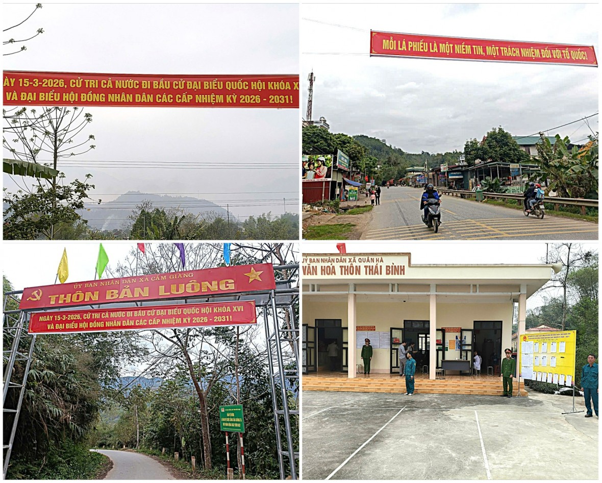 Xã vùng cao ở Thái Nguyên sẵn sàng cho “Ngày hội non sông” Xã vùng cao ở Thái Nguyên sẵn sàng cho “Ngày hội non sông”