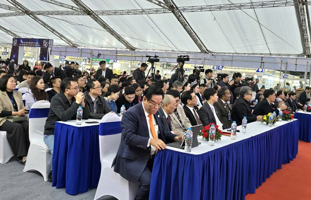 Sự kiện quy tụ nhiều đại biểu trong nước v&agrave; quốc tế.