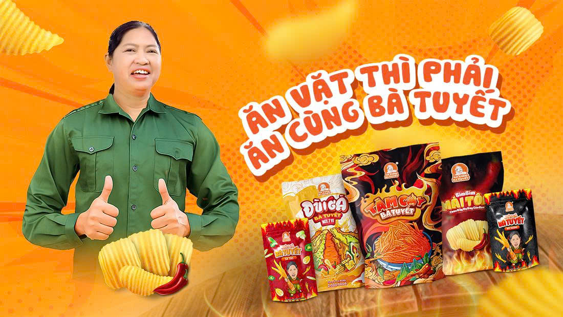 “Ăn cùng Bà Tuyết”, thương hiệu sinh ra từ đời thường, trưởng thành trong không gian số