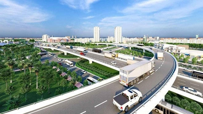 Phối cảnh nút giao Mỹ Thủy. (Ảnh: Ban giao thông TP HCM)