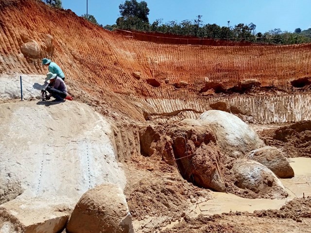 Một g&oacute;c dự &aacute;n nh&agrave; m&aacute;y thuỷ điện Cam Ly.