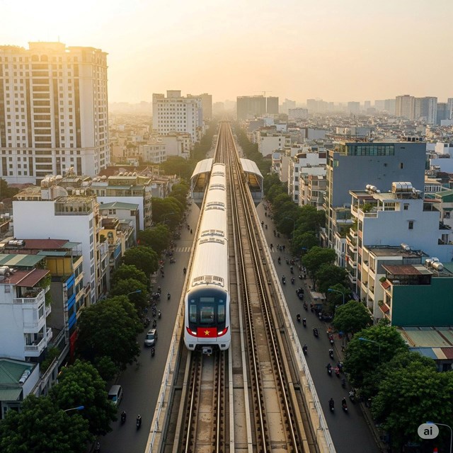Tuyến Metro số 2 (Bến Th&agrave;nh - Tham Lương) giữ vai tr&ograve; trục kết nối trung t&acirc;m với khu vực T&acirc;y Bắc (Ảnh minh họa) &nbsp;