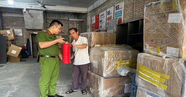 Công an Hà Nội khuyến cáo bảo đảm an toàn phòng cháy, chữa cháy tại kho, xưởng sản xuất khi vào mùa nắng nóng