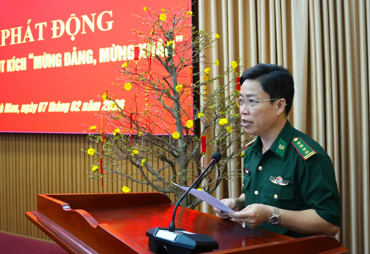 BĐBP Cà Mau thi đua lập thành tích “Mừng Đảng, mừng Xuân” Bính Ngọ