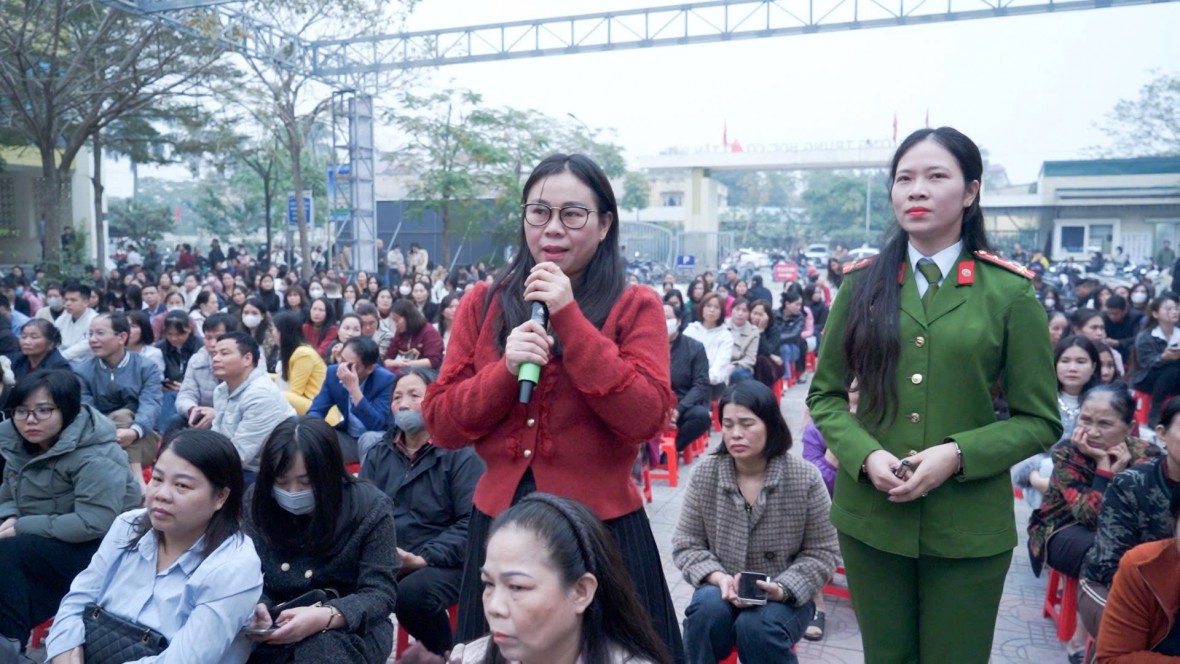 Công an xã Ô Diên (Hà Nội): Bảo đảm an ninh, trật tự gắn với giáo dục thế hệ trẻ