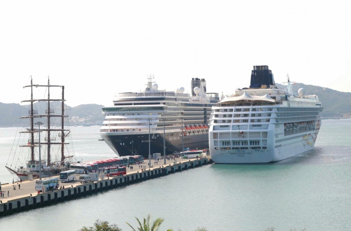 Khánh Hòa đón gần 4.000 du khách quốc tế bằng tàu biển trong ngày cuối tuần
