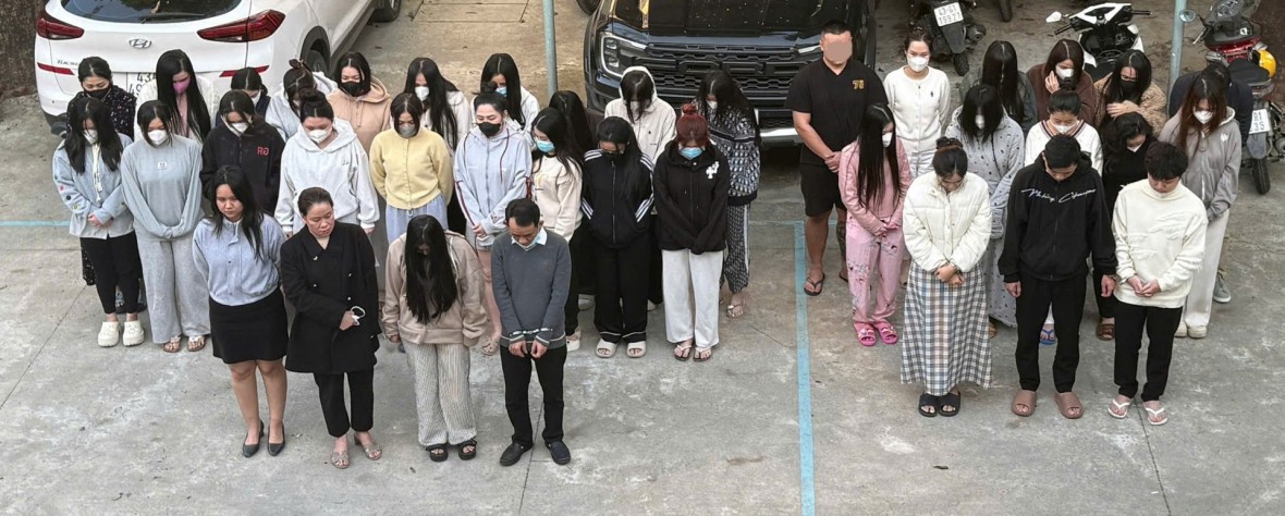 Triệt xóa 2 tụ điểm hoạt động mại dâm quy mô lớn ở Đà Nẵng