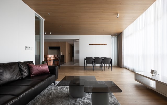 Căn hộ mặt tiền kính tràn cho người yêu âm nhạc - Ảnh 2 Căn hộ mặt tiền kính tràn cho người yêu âm nhạc - Ảnh 2