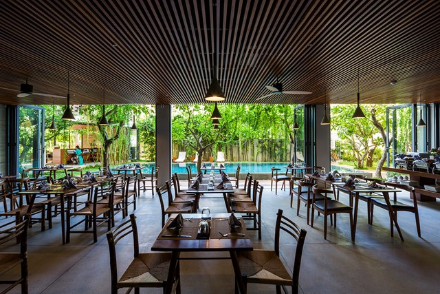 Khách sạn 5 tầng ở Hội An xanh mướt, phòng nào cũng nhìn thấy cây - Ảnh 6 Khách sạn 5 tầng ở Hội An xanh mướt, phòng nào cũng nhìn thấy cây - Ảnh 6