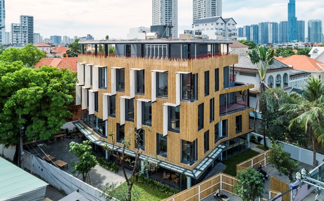 Tòa nhà văn phòng với 10 không gian làm việc khác nhau - Ảnh 2