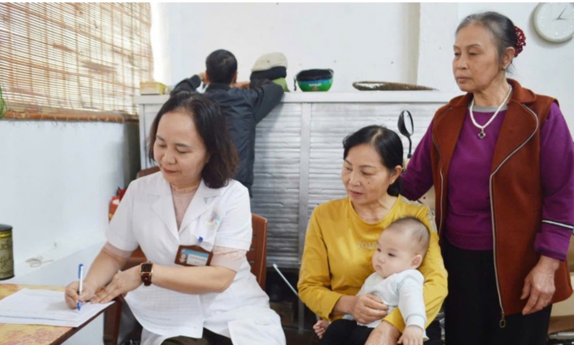 Xã Sóc Sơn đạt tỷ lệ 99,97% nhân khẩu được quản lý trên Hệ thống Hồ sơ sức khỏe điện tử Xã Sóc Sơn đạt tỷ lệ 99,97% nhân khẩu được quản lý trên Hệ thống Hồ sơ sức khỏe điện tử