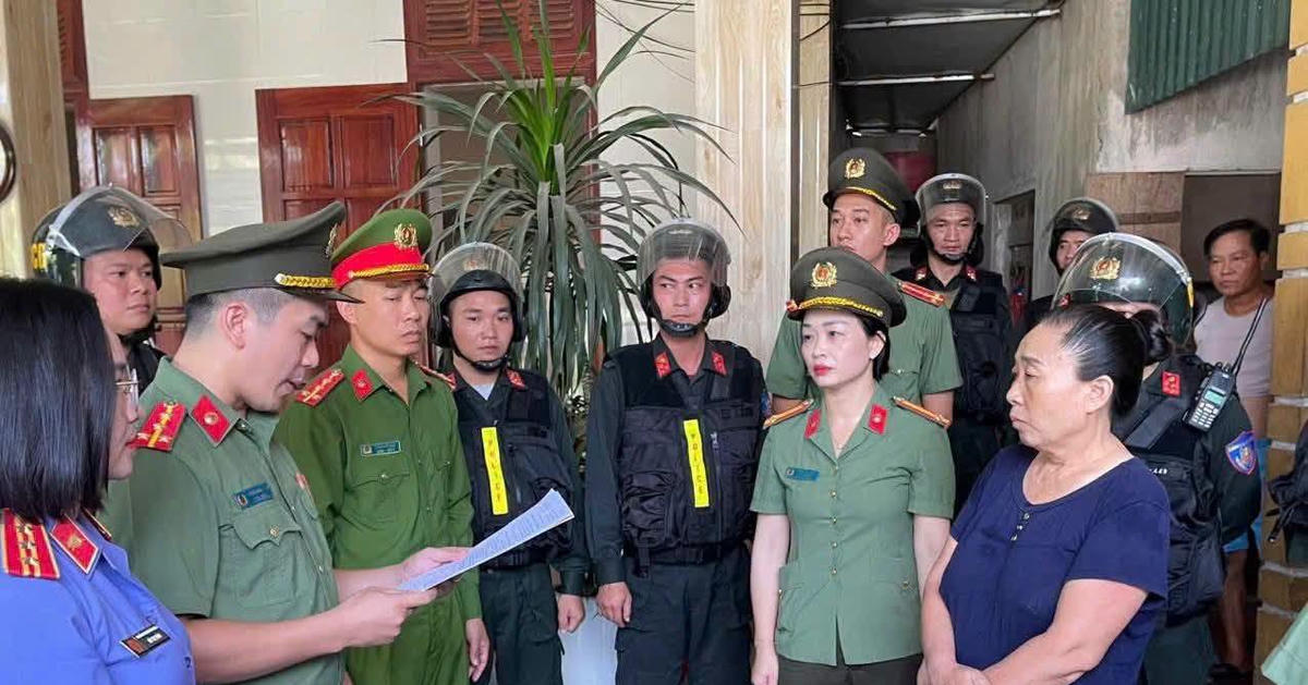 Khởi tố Lê Thị Thủy vì đăng tải thông tin sai sự thật, gây ảnh hưởng ANTT