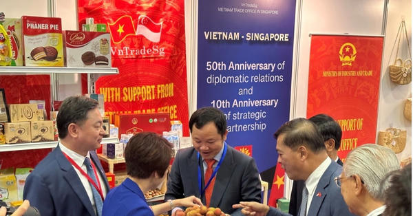 Kim ngạch thương mại song phương Việt Nam Singapore đạt mức kỷ lục mới