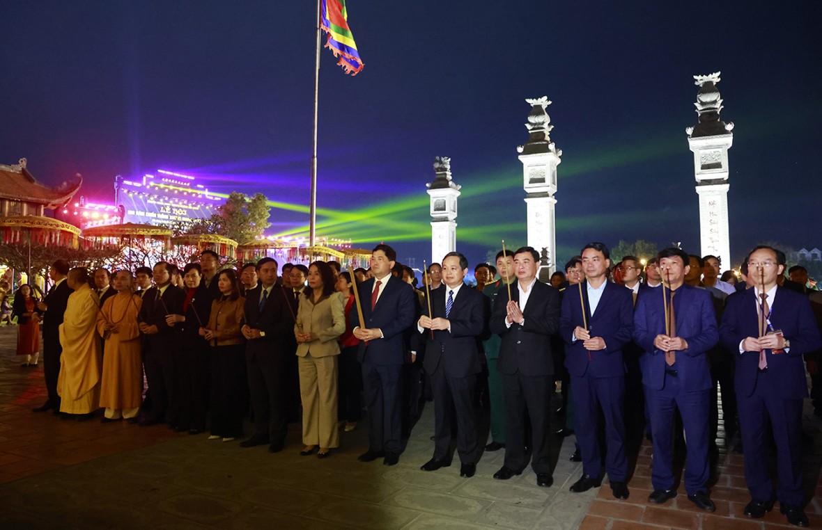 Bắc Ninh tưng bừng khai mạc Lễ hội 599 năm Chiến thắng Xương Giang