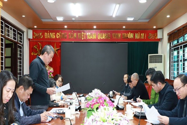 Đoàn kiểm tra liên ngành Trung ương về an toàn thực phẩm làm việc tại Hưng Yên