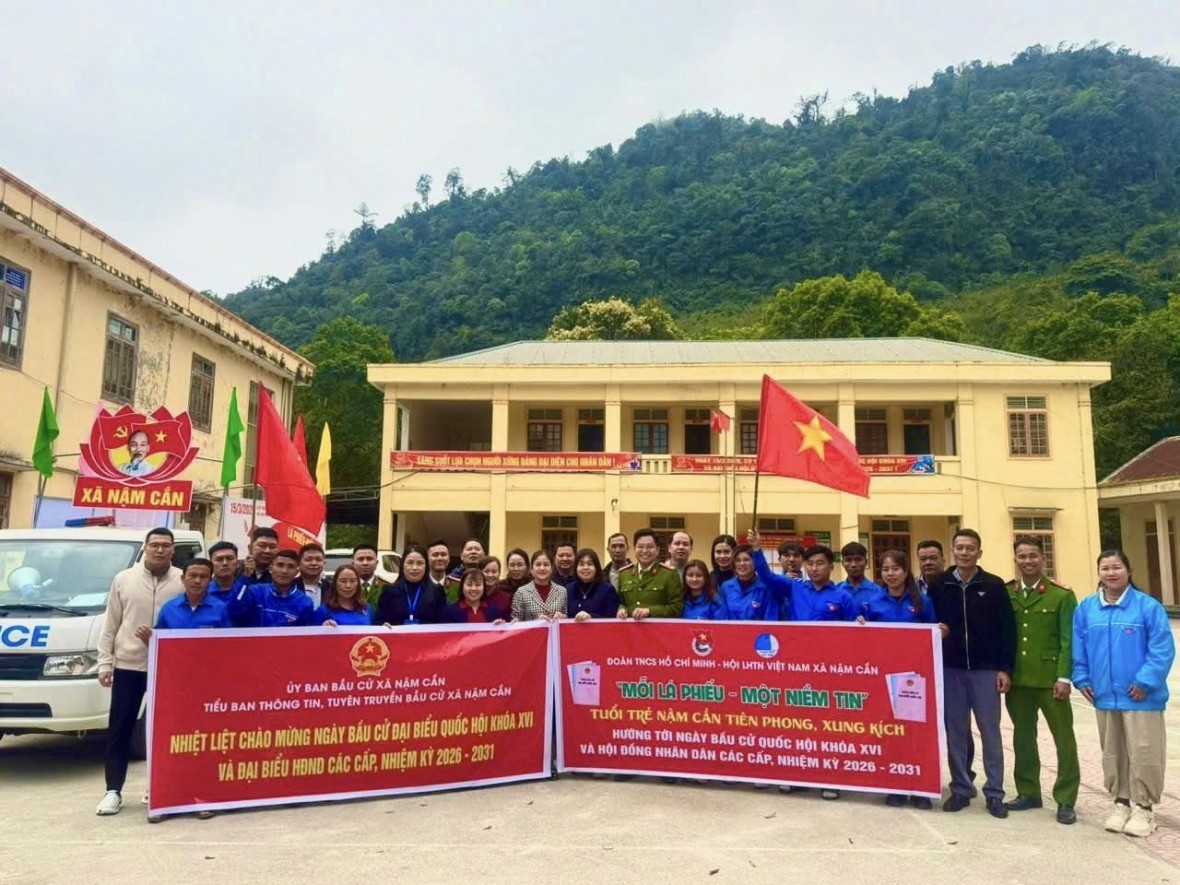 Sẵn sàng cho ngày hội non sông.