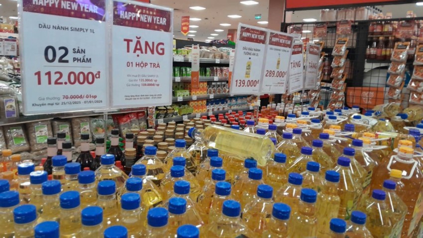 Nhiều chương trình khuyến mại, giảm giá dịp năm mới 2026