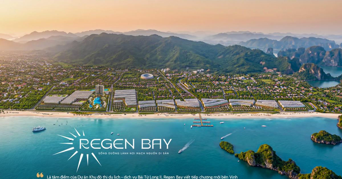 Regen Bay – Cẩm Phả chính thức ra mắt: Mở lối chuẩn sống dưỡng lành bên Vịnh Di sản