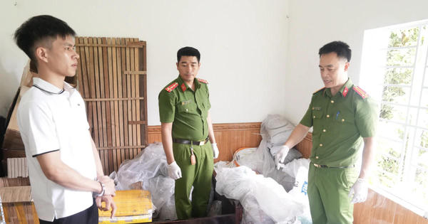 Nghệ An: Cất giấu gần 1 tấn nguyên liệu làm pháo, nam thanh niên bị bắt