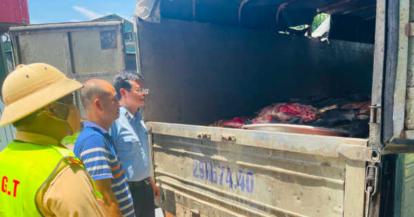 Ngăn chặn kịp thời hơn 4.000kg da, mỡ động vật không rõ nguồn gốc, bốc mùi đang trên đường đi tiêu thụ