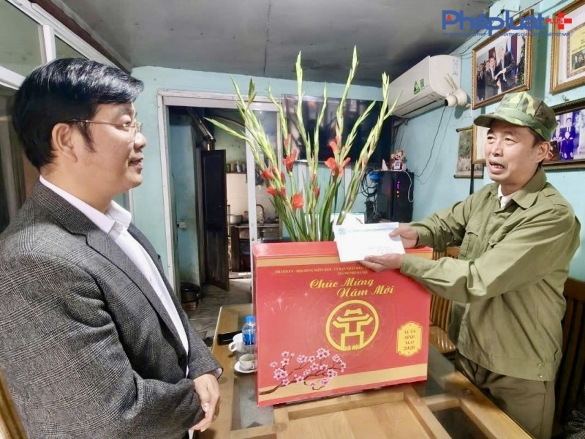 Đảng bộ, chính quyền xã Đại Thanh thăm hỏi, tặng quà các đối tượng chính sách dịp Tết Nguyên đán Đảng bộ, chính quyền xã Đại Thanh thăm hỏi, tặng quà các đối tượng chính sách dịp Tết Nguyên đán