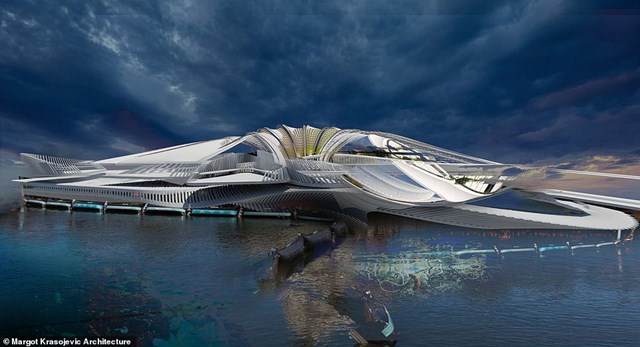 Đảo nghỉ dưỡng làm từ rác thải nhựa, dự kiến đón khách vào năm 2025 - Ảnh 1