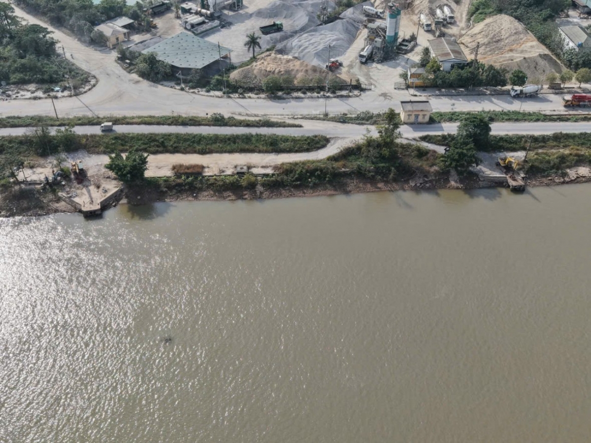 UBND tỉnh Hưng Yên chỉ đạo xử lý, giải tỏa bến bãi vi phạm phục vụ dự án ven sông