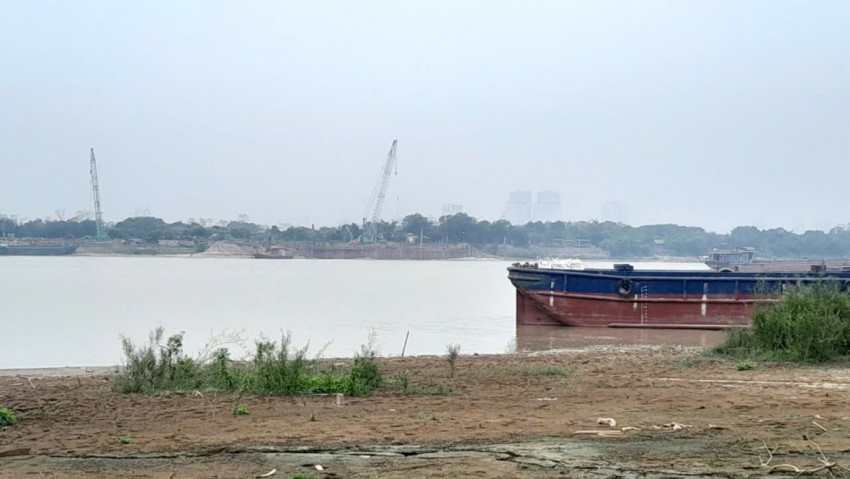 Dự án cầu Tứ Liên gần 20.000 tỷ sau 7 tháng triển khai bắt đầu lộ diện