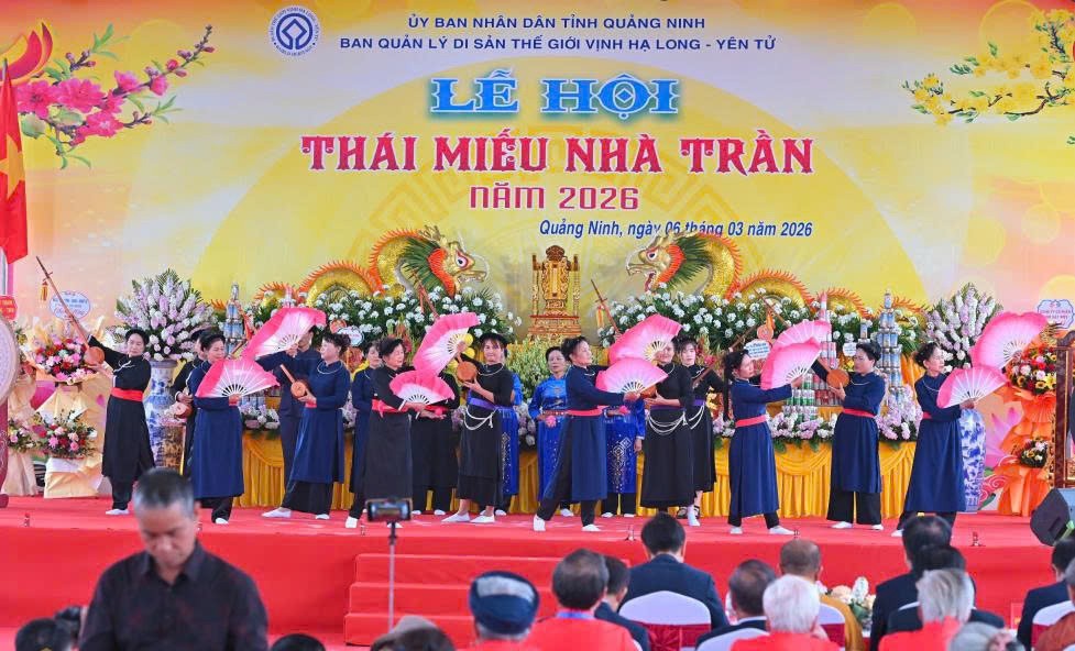 Khai hội Thái Miếu nhà Trần năm 2026 tại Đông Triều.