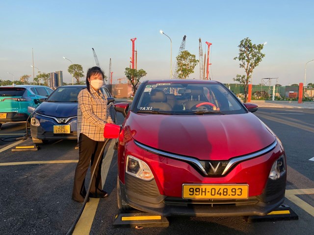 Đông Anh có trạm sạc V-Green kỷ lục với gần 200 cổng sạc ô tô, 1.000 cổng sạc xe máy điện - Ảnh 7