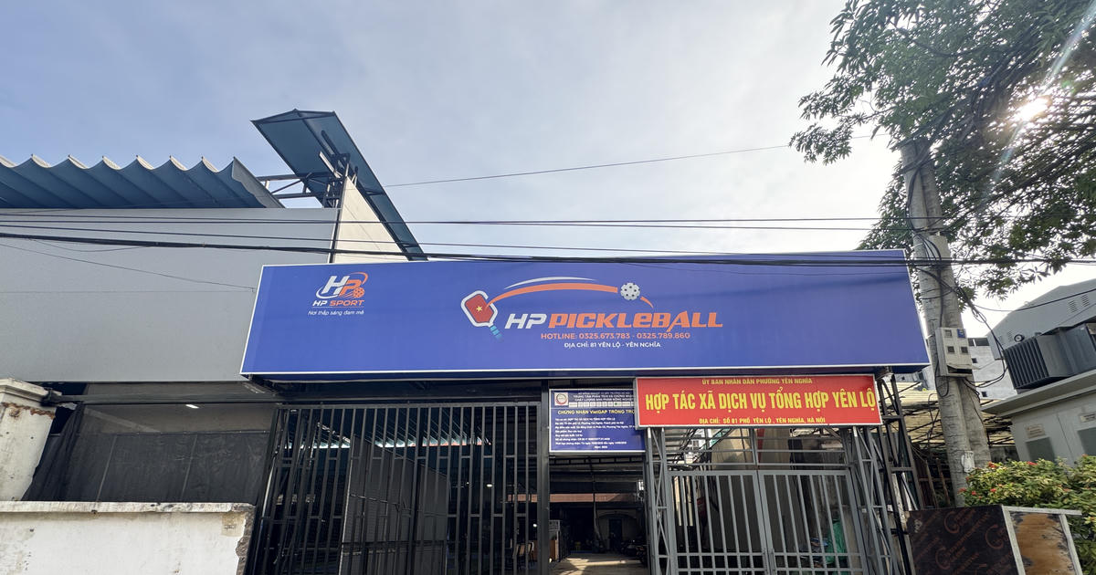 Đất HTX “biến” thành sân pickleball quy mô lớn