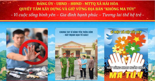 Xã Hải Hòa siết phòng ngừa từ cơ sở, giữ vững mục tiêu xã không ma túy