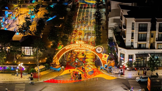 Thành phố Thiên niên kỷ T&T City Millennia bừng sáng trước đại nhạc hội - Ảnh 3 Thành phố Thiên niên kỷ T&T City Millennia bừng sáng trước đại nhạc hội - Ảnh 3