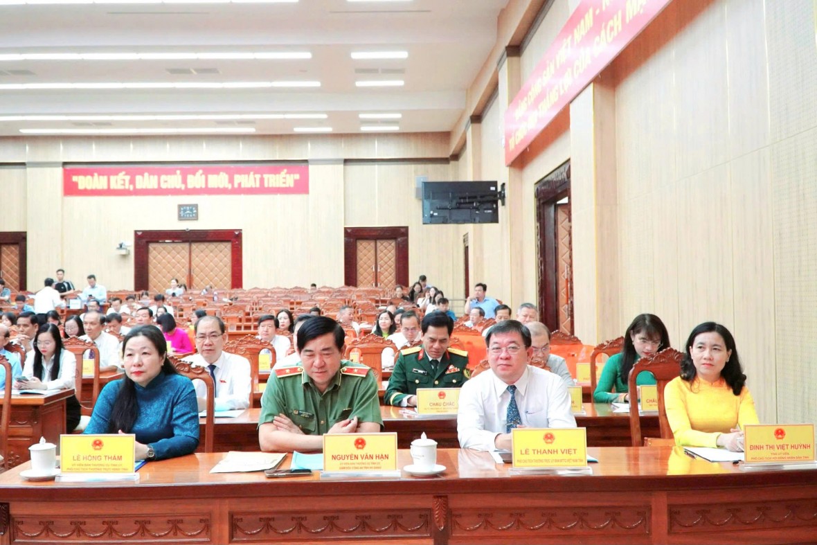 An Giang tổ chức họp mặt kỷ niệm 80 năm Ngày Tổng tuyển cử và tổng kết nhiệm kỳ Quốc hội khóa XV An Giang tổ chức họp mặt kỷ niệm 80 năm Ngày Tổng tuyển cử và tổng kết nhiệm kỳ Quốc hội khóa XV