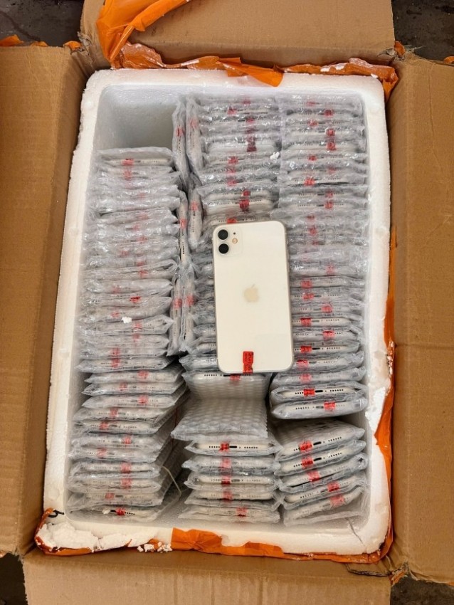 Cục Hải quan thông báo bán 2.540 chiếc điện thoại là tang vật vi phạm