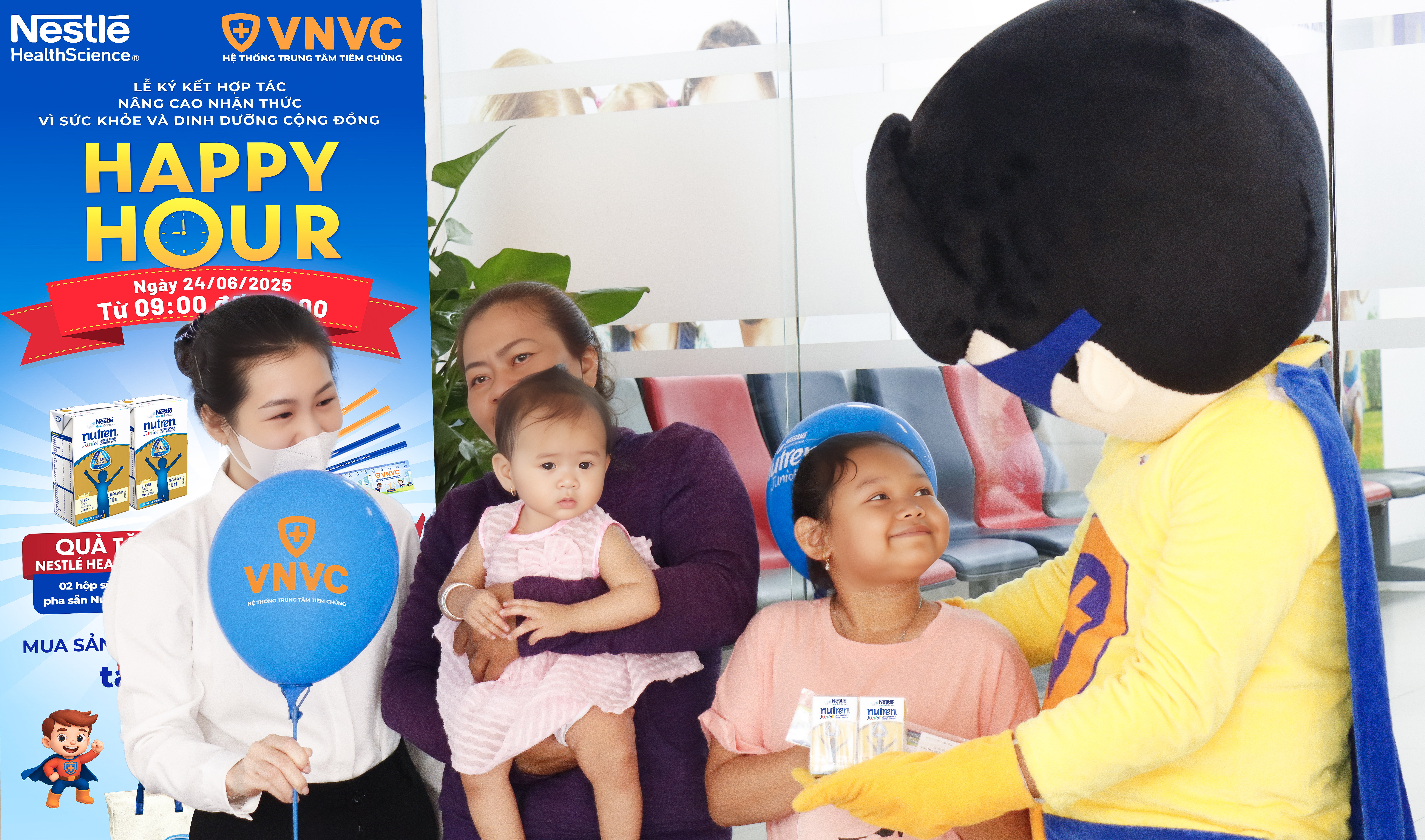 VNVC v&agrave; Nestl&eacute; Health Science sẽ đồng h&agrave;nh triển khai c&aacute;c chương tr&igrave;nh gi&aacute;o dục kiến thức dinh dưỡng cho cộng đồng, đặc biệt l&agrave; ở trẻ em. Ảnh: Mộc Thảo