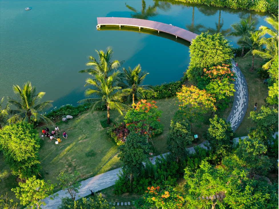 Eco Central Park với 50ha là công viên, mặt nước Eco Central Park với 50ha là công viên, mặt nước