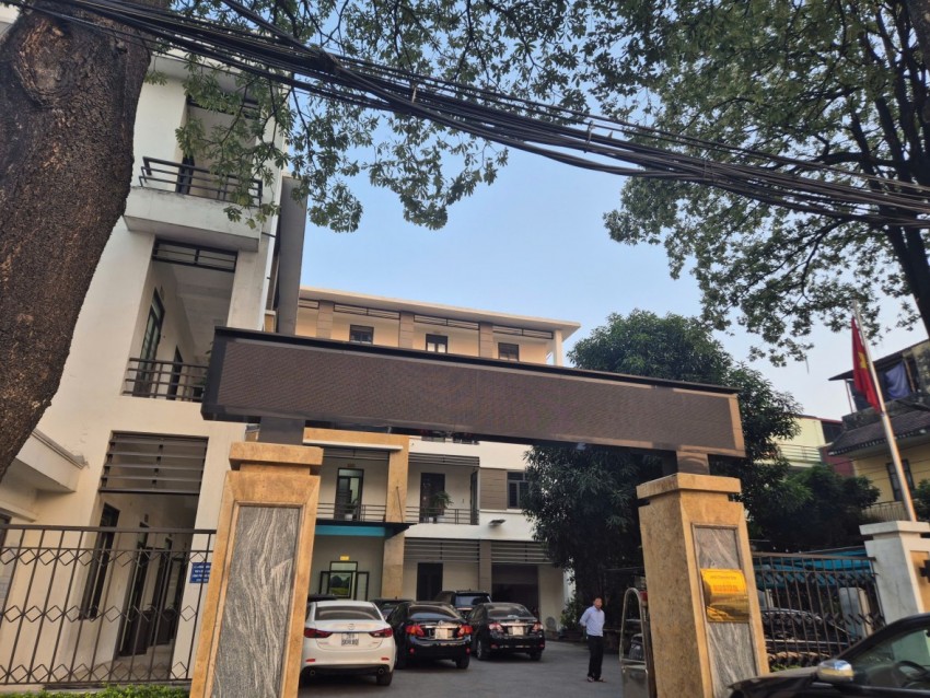 Trụ sở Ban quản lý dự án các công trình xây dựng dân dụng và công nghiệp tỉnh Ninh Bình.