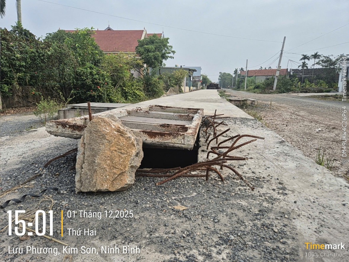 Ninh Bình: Cận cảnh quá trình thi công dự án hàng trăm tỷ có dấu hiệu không đảm bảo biện pháp an toàn