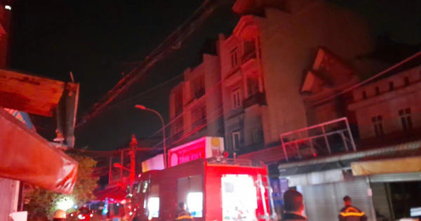 Cháy nhà trọ ở TP.HCM, hai người tử vong