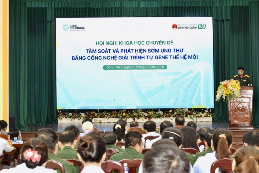 Đồng Tháp: Hội thảo khoa học về tầm soát và phát hiện sớm ung thư bằng công nghệ giải trình tự gene thế hệ mới