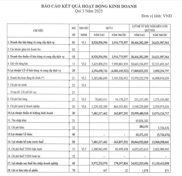 Lãi 9 tháng tăng bằng lần, Cáp treo Núi Bà Tây Ninh (TCT) dùng vốn nhàn rỗi cho vay gần 220 tỷ đồng - Ảnh 2